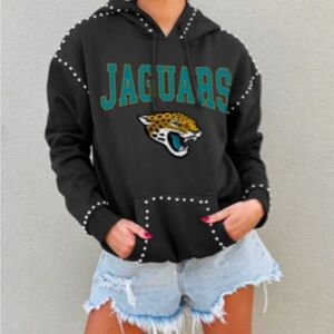 NWOT Black Jacksonville Jaguars Women's Hoodie